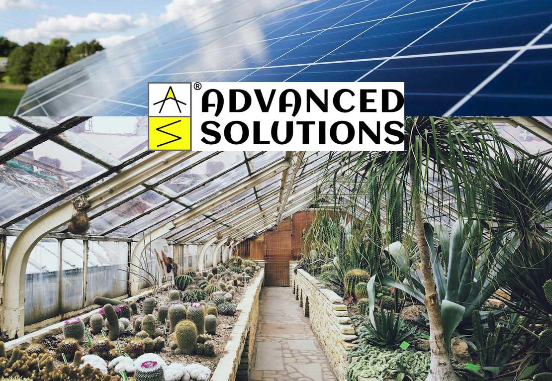 agrivoltaico per serre e vivai riscaldate elettricamente a irraggiamento