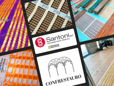 Santoni srl è azienda partner di ConfRestauro l'associazione del restauro in Italia